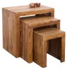 Table d'appoint en bois, design moderne, idéale pour le Voir les images du produit 1