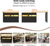 Sweiko Table de bar extensible avec éclairage LED et Voir les images du produit 5