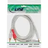 InLine® 89929W Câble RCA/Jack, 2x RCA mâle à 3,5mm jack Voir les images du produit 5
