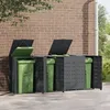 vidaXL Cassonetto per rifiuti da 4 tonnellate antracite Anteprima dell’immagine prodotto 6