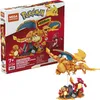 A Mega Construx Pokemon Charmander Evolution Set box and built models are displayed. Náhled obrázku produktu
