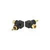 DELOCK Cinch Adapter Stecker zu Buchse gewinkelt Anteprima dell’immagine prodotto 2