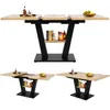 okwish Table à manger extensible rectangulaire avec Voir les images du produit 10