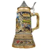 Bierkrug mit Deckel 0,7L - Steinkrug mit Deutschland Motiv Produktbild-Vorschau 7