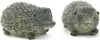 Statue Igel Grau - 2 Stück - Stein - 20 x 10x 10 cm Produktbild-Vorschau 1