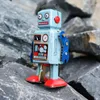 Roboter - Rob Robot - Blechroboter Produktbild-Vorschau 7