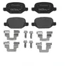 Brembo Bremsbelagsatz, Scheibenbremse Hinterachse P 23 065 Produktbild-Vorschau 6