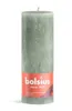 Bolsius Rustik Stumpenkerze Jade Grün 190/68mm Produktbild-Vorschau 2