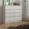 Masseno Kommode ADRIANO 120 cm Sideboard mit 8 Schubladen Produktbild-Vorschau 2