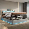 ProximaX Il letto 160x200 cm rivestito in velluto grigio è Anteprima dell’immagine prodotto 9