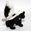 A plush toy skunk is shown from the side against a white background. Produktbild-Vorschau