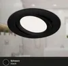 LED Einbauleuchten 3er Set 7 W matt-schwarz Kunststoff Ø Produktbild-Vorschau 4
