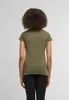 Build Your Brand Kurzarm-T-Shirt für Frauen Quinpot olive Produktbild-Vorschau 3