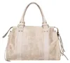 Dames Schoudertas Printed Suede met Verstelbare Draagband  Productafbeelding-voorbeeld 4