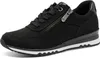 A studio shot of a single black sneaker. Náhled obrázku produktu