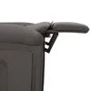 vidaXL Sedia da massaggio elettrica in tessuto grigio scuro Anteprima dell’immagine prodotto 6