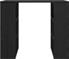 Scrivania Rovere Nero 90 x 50 x 75 cm Legno multistrato Anteprima dell’immagine prodotto 5
