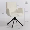 HOMCOM Fauteuil, draaibaar, loungefauteuil met Productafbeelding-voorbeeld 3