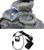 Zimmerbrunnen in Fels-Optik mit LED Beleuchtung Produktbild-Vorschau 7