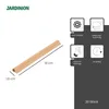 Jardinion Befestigungsclips Sichtschutz 20 Stk Hellbraun Produktbild-Vorschau 2