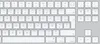 Apple MXK73F/A Englisch Weiß AZERTY Tastatur Produktbild-Vorschau 2