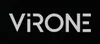 The image displays the brand name VIRONE in large, white, sans-serif font against a black background. Anteprima dell’immagine prodotto