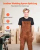 VEVOR svářečská zástěra s dělenou nohavicí, náprsenková Náhled obrázku produktu 2