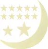 Fosforescerende wanddecoraties – Mond en sterren Productafbeelding-voorbeeld 2