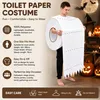 Kostium "Juksun Klopapier" – papier toaletowy, biały, Podgląd zdjęcia produktu 5