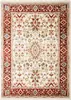 Tapiso Teppich RIVIOLI Modern Design Beige Rot Wohnzimmer Produktbild-Vorschau 2