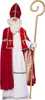 Luxus Santa Claus Kostüm - Komplettes Nikolauskostüm mit Produktbild-Vorschau 1
