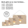 Mr. & Mrs. Panda Schild Corgi Po DIN A4 - Hundeglück - Produktbild-Vorschau 5