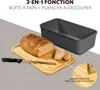 bremermann boîte à pain avec couvercle en bambou, boîte à Voir les images du produit 3