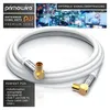 Primewire Anténny kábel 90° uhlový, koaxiálny, TV kábel, Náhľad obrázku produktu 6
