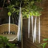 2.4M 192 LED Icicle Fairy Lights 30cm 8 Tubi Meteor Shower Anteprima dell’immagine prodotto 12