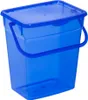 plast team Waschmittelbox 6 Liter blau-transparent Produktbild-Vorschau 1