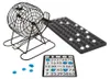 Sada na bingo, pozostávajúca z kovovej bubna a 75 guľôčok Náhľad obrázku produktu 4