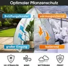 BRAST Überwinterungszelt Foliengewächshaus Mini Gewächshaus Produktbild-Vorschau 7