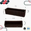 KOTARBAU® 6er Set Blumenkasten Blumentopf 58x18x16 cm Braun Produktbild-Vorschau 3