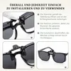 Clip-On Polarisierte Sonnenbrille UV400 Schutz Produktbild-Vorschau 3