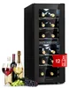 Klarstein Cave a Vin, Réfrigérateur à Vin avec Porte en Voir les images du produit 1