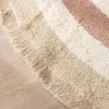 Waschbarer Kinderteppich Rund - Milo Rosa | 100% Baumwolle Produktbild-Vorschau 6