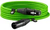 Cable XLR de alta calidad, XLR6M-G, color verde (6 metros) Vista previa de la imagen del producto 1