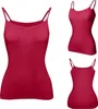 ASKSA Dámské spodní tričko Bra Shirt Basic U-Neck Built-in Náhled obrázku produktu 2