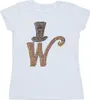 Willy Wonka - "W Logo Hat" T-Shirt für Damen BI51054 (L) Produktbild-Vorschau 1
