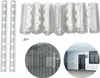 7dílný závěs z PVC, sada dveřních závěsů 200×105 cm, 2 mm, Náhled obrázku produktu 7