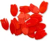 Quantum Mr Pike Spotty rot - 20 Köderstopper Fähnchen Produktbild-Vorschau 1
