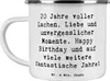 Mr. & Mrs. Panda Haferl Spruch 20. Geburtstag Feiern - Weiß Produktbild-Vorschau 1