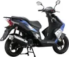Motorroller Mustang FI 50 ccm 45 kmh EURO 5 blau-grau Produktbild-Vorschau 4