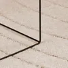 vidaXL Innen- und Außenteppich PALMERAS Beige 200 x 200 cm Produktbild-Vorschau 5